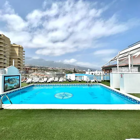 Cozy Reformed Studio, Wifi, Pool, Near The Beach In Apartment Puerto de la Cruz (Tenerife)